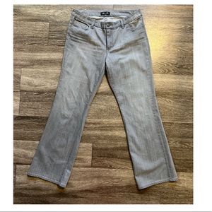 Seven7 Jeans Womens Adult Size 14 Gray Denim  Mid Rise